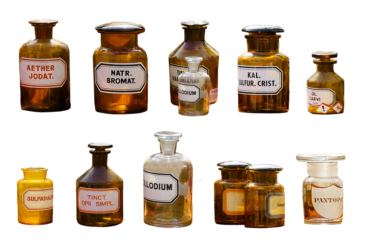 cannabis laboratory science dark